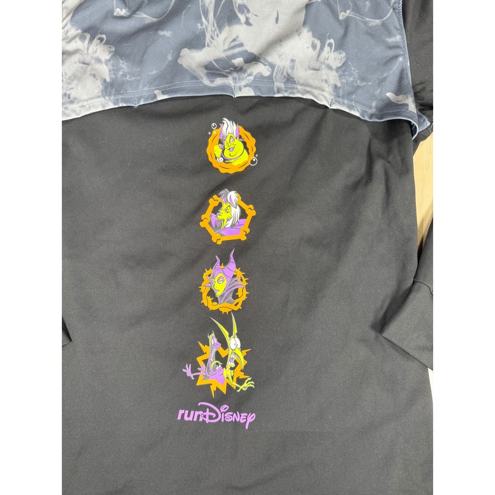 runDisney Jacket Womens Large Black Disneyland Halloween Half Marathon 2024 - Picture 4 of 11